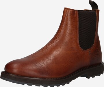 BULLBOXER Chelsea boots in Bruin: voorkant