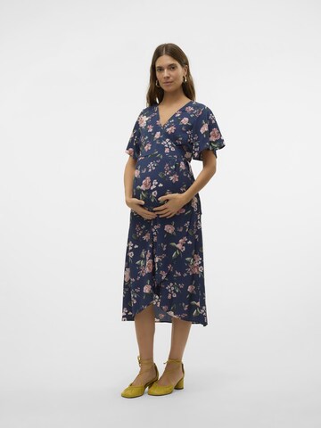 Vero Moda Maternity Jurk 'VMMSAKI' in Blauw