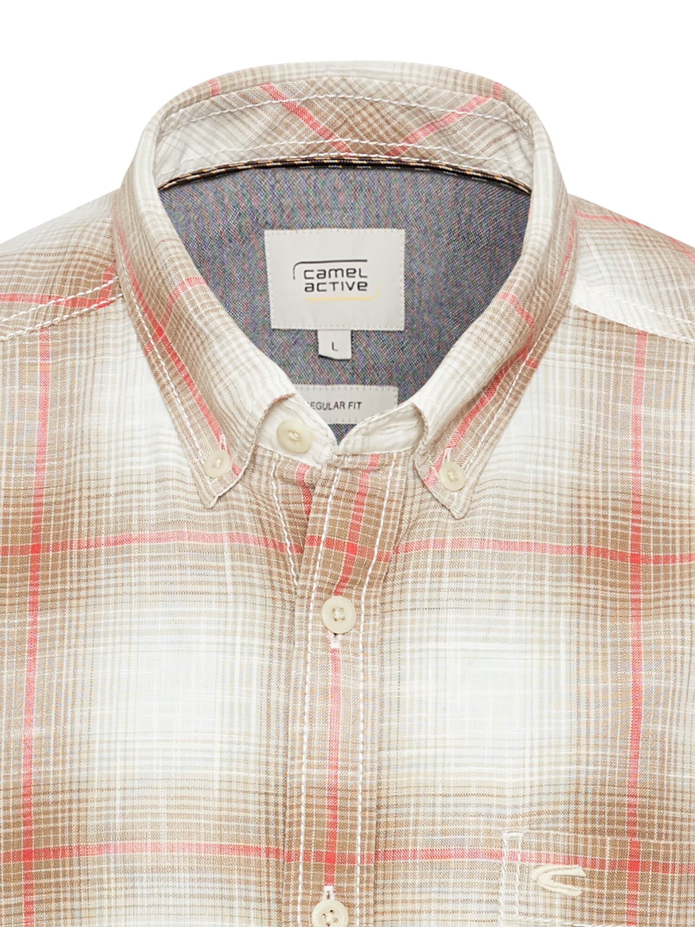 CAMEL ACTIVE Regular fit Button Up Shirt in Brown