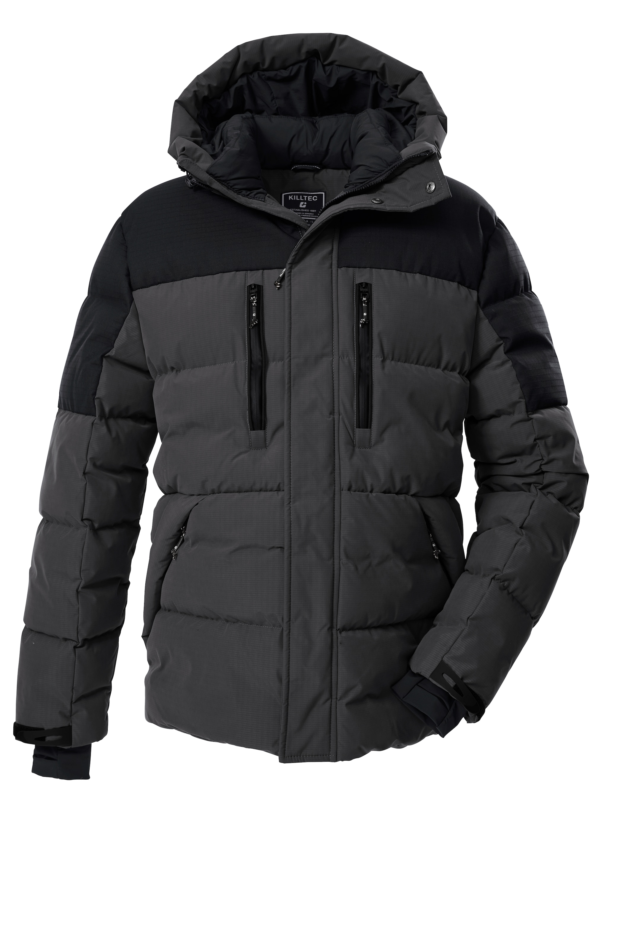 KILLTEC Jacke in Grau: Vorderseite