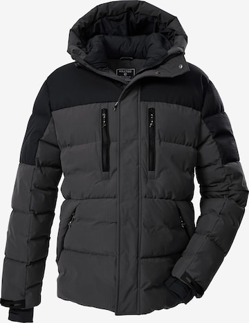 KILLTEC Jacke in Grau: Vorderseite