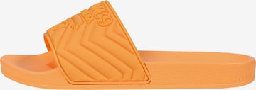 19V69 ITALIA Muiltjes 'Jade' in Oranje: voorkant