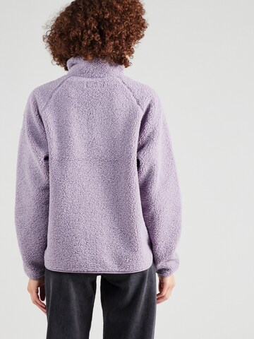 Derbe Fleecejacke 'Kuschelby' in Lila