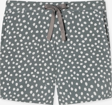 SCHIESSER Pyžamové kalhoty – šedá: přední strana