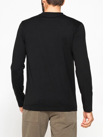 Carrera Jeans Shirt 'Logo Print'‌‌‌‌‌‌‌ in Schwarz