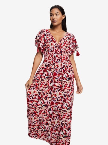 ESPRIT Beach Dress in Red: front