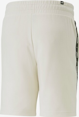 regular Pantaloni sportivi di PUMA in bianco