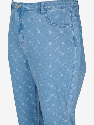 Zizzi Regular Jeans in Blauw