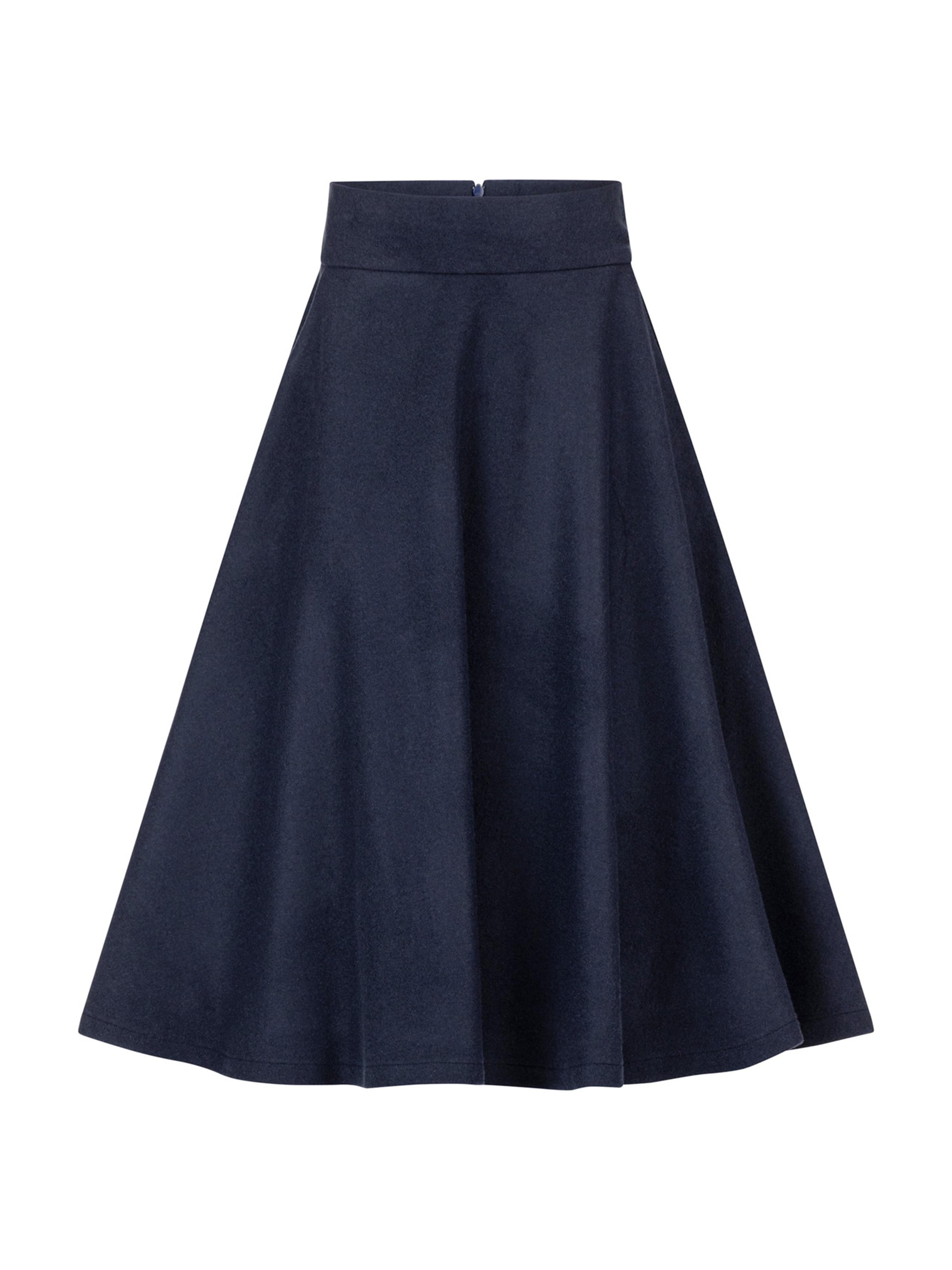 Nikka Place Rok 'Lily' in Blauw: voorkant