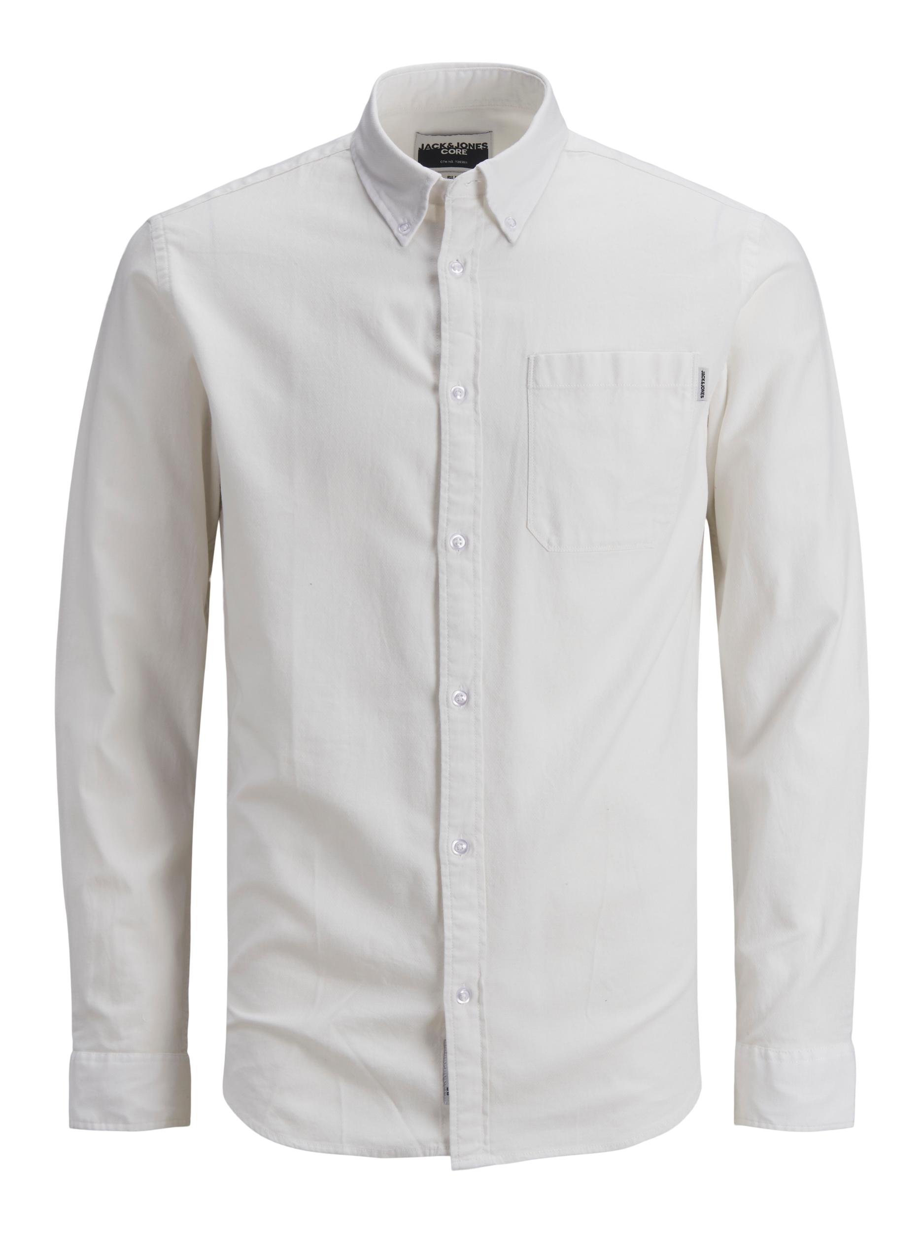 Mężczyźni Odzież JACK & JONES Koszula MIX w kolorze Białym 