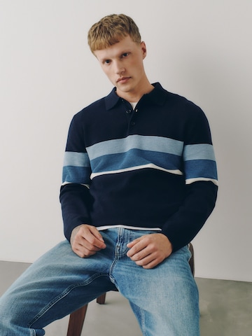 Next Pullover in Blau