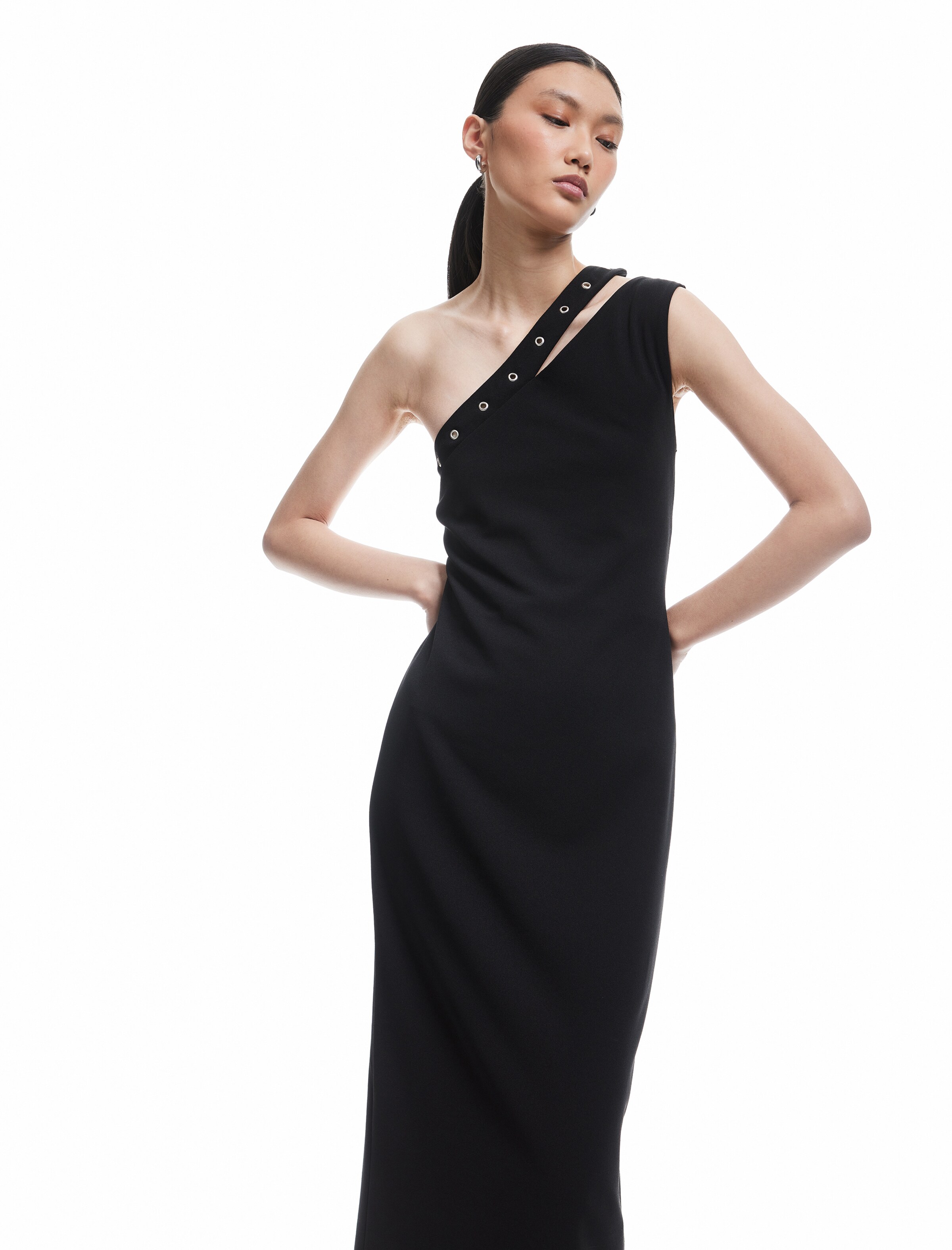 Koton Dress in Black: front