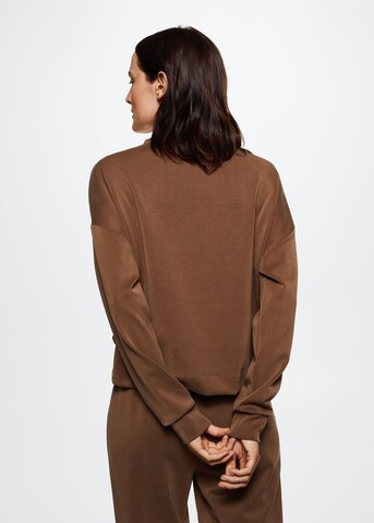 MANGO Sweatshirt 'Neo' in Brown