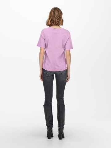 ONLY Majica | vijolična barva