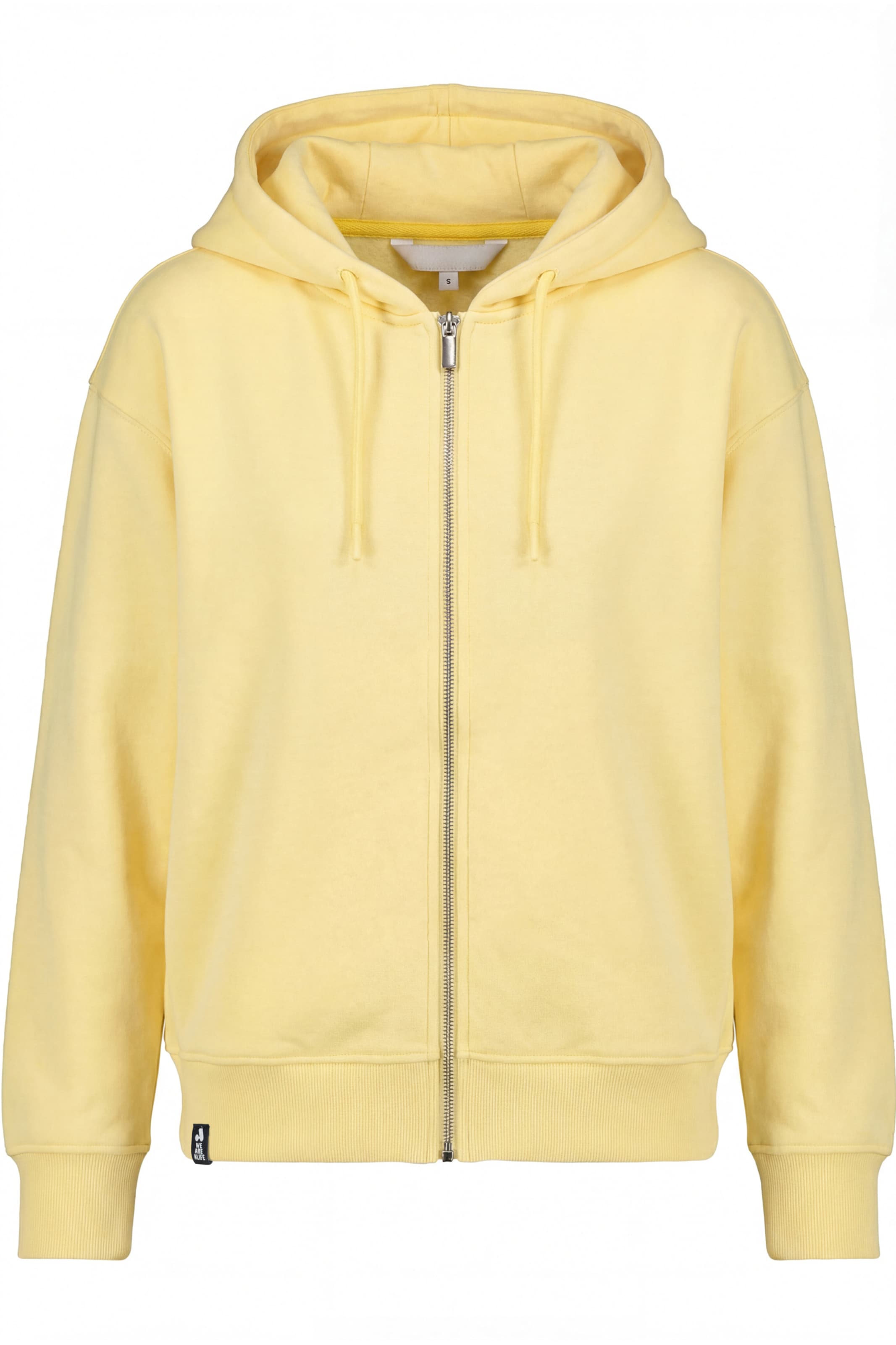 Veste de survêtement 'LivAK A' alife & kickin en jaune : devant