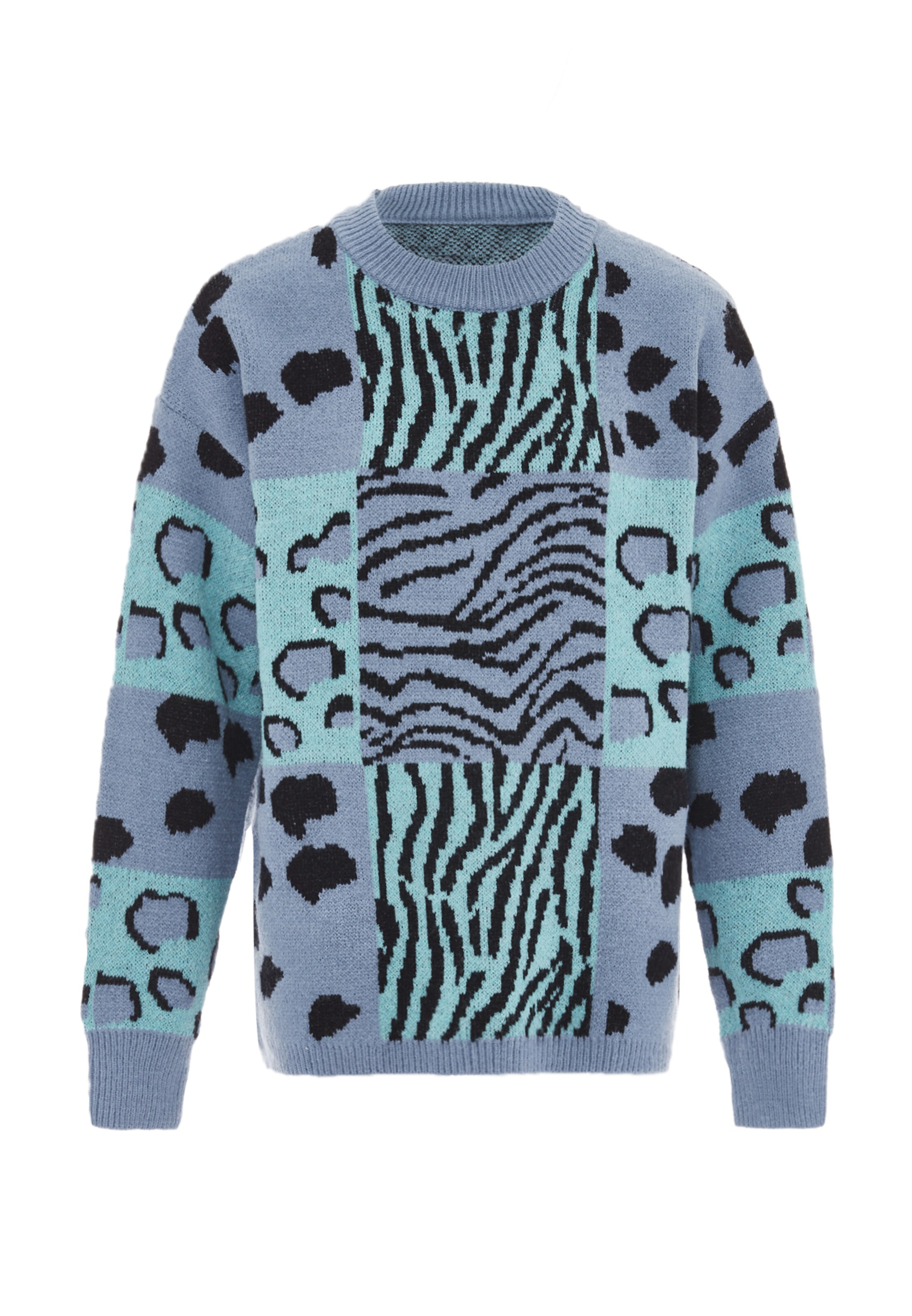 ebeeza Trui in Blauw: voorkant