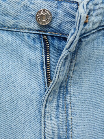 MANGO Wide Leg Jeans 'GALA' i blå
