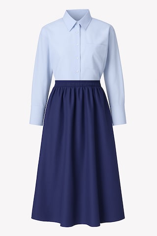 Touche Prive Skirt in Blue: front
