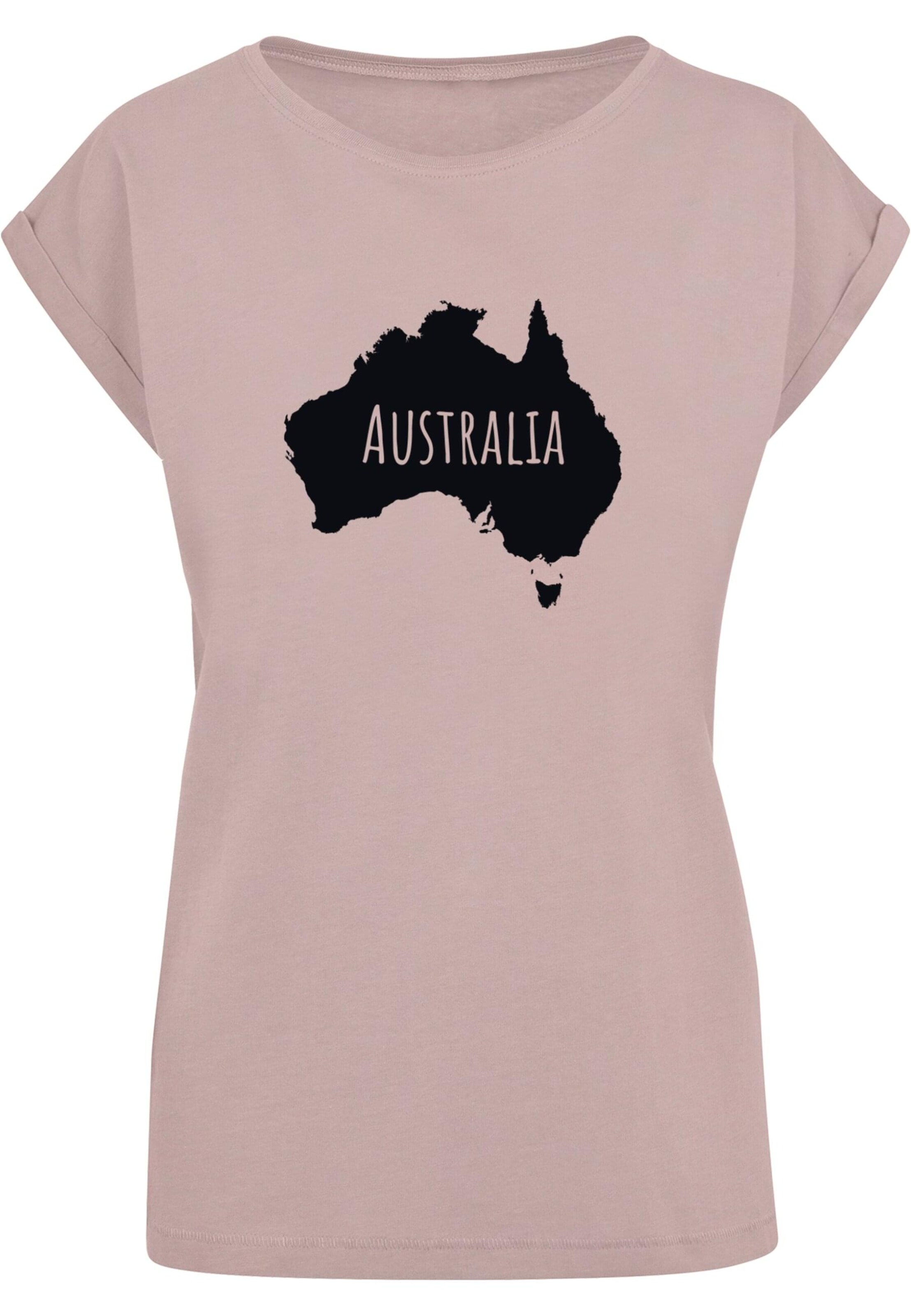 T-shirt 'Australia' Merchcode en beige : devant