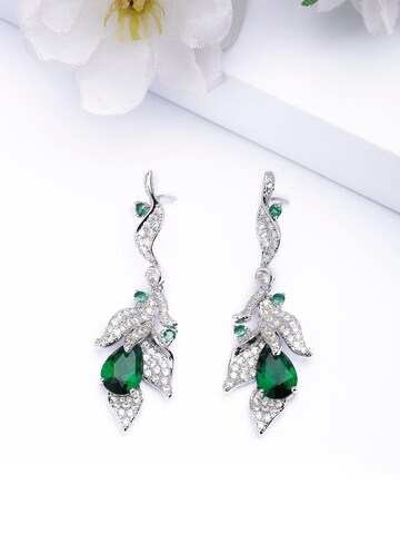 Boucles d'oreilles 'Edytara' AVANT-GARDE PARIS en vert