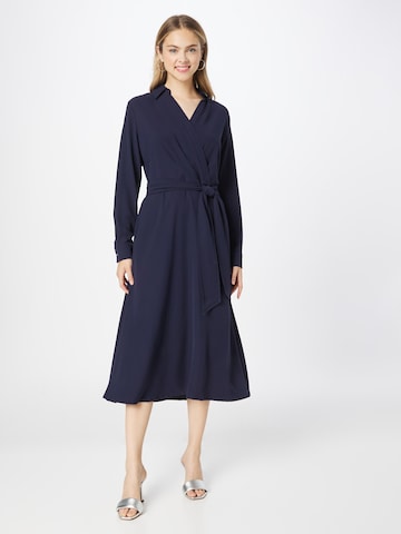 Lauren Ralph Lauren Платье-рубашка в Синий: спереди