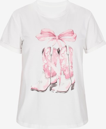 NALLYMajica 'Fashion Look' - bijela boja: prednji dio