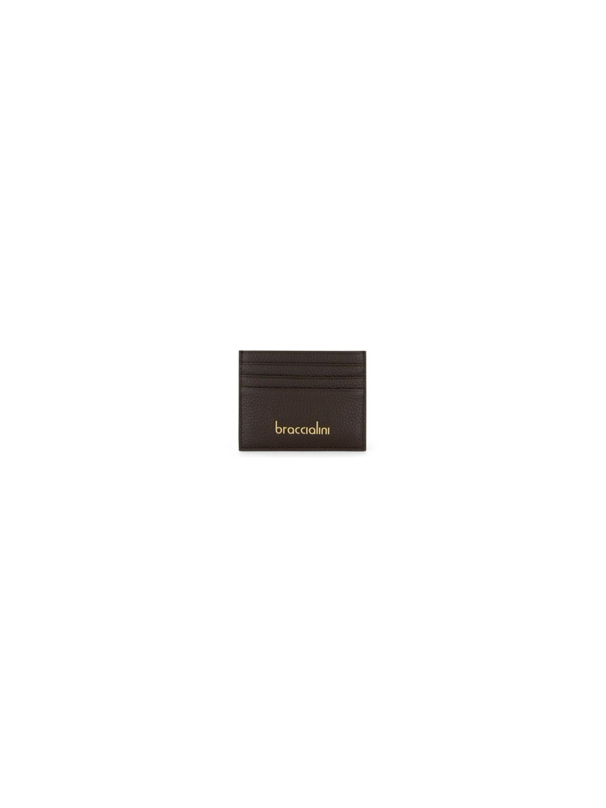 Braccialini - Cartera 'Basic' en marrón: frente