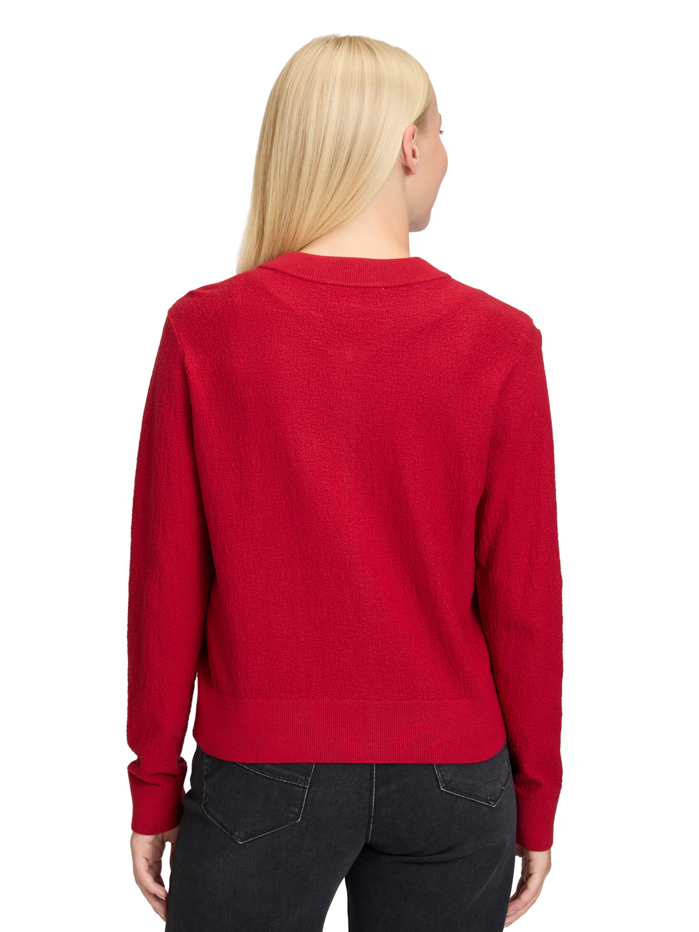 Cardigan Betty & Co en rouge
