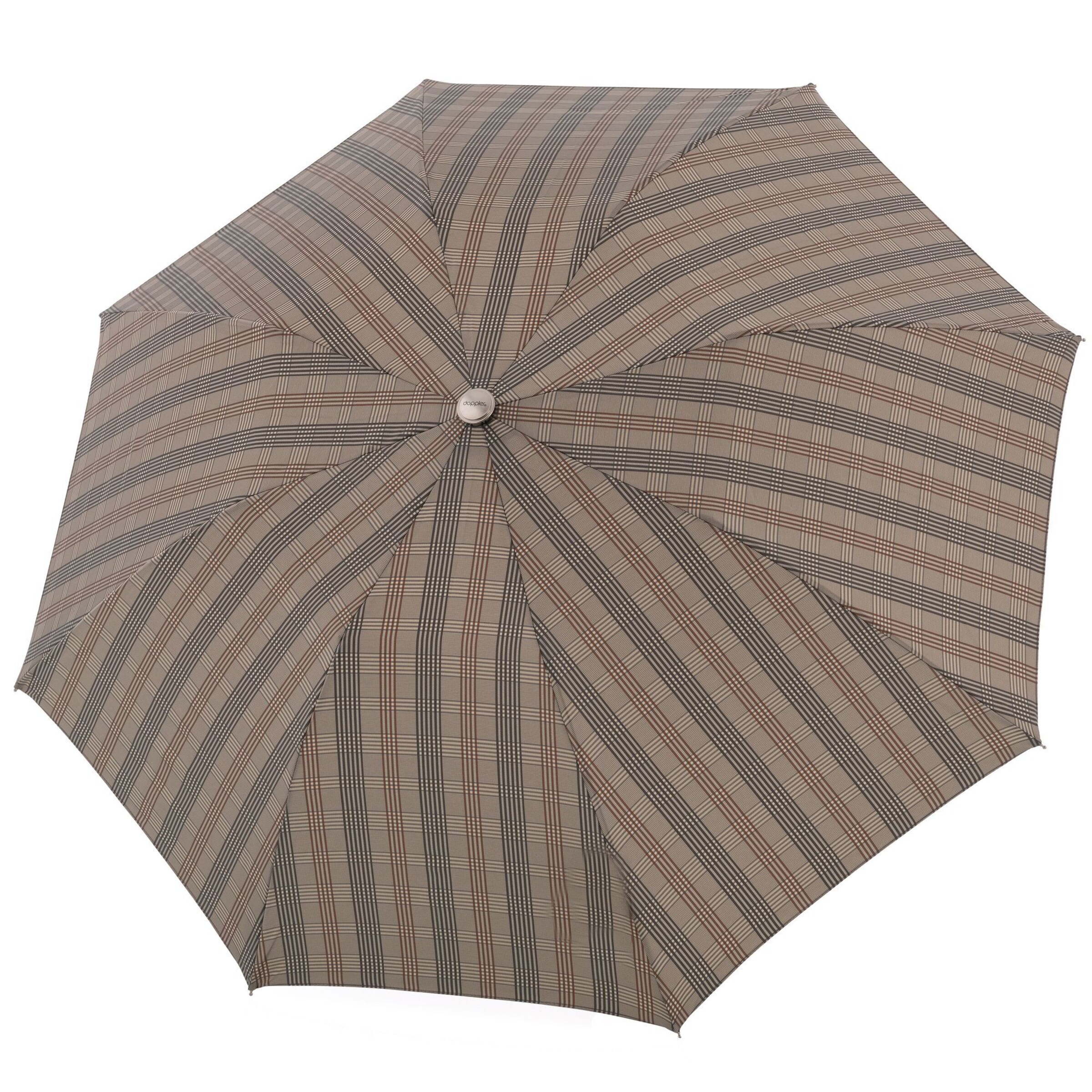 Doppler Manufaktur Paraplu 'Rancher' in Bruin: voorkant