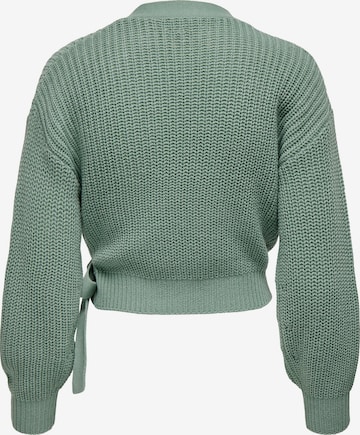 Cardigan 'Breda' ONLY en vert