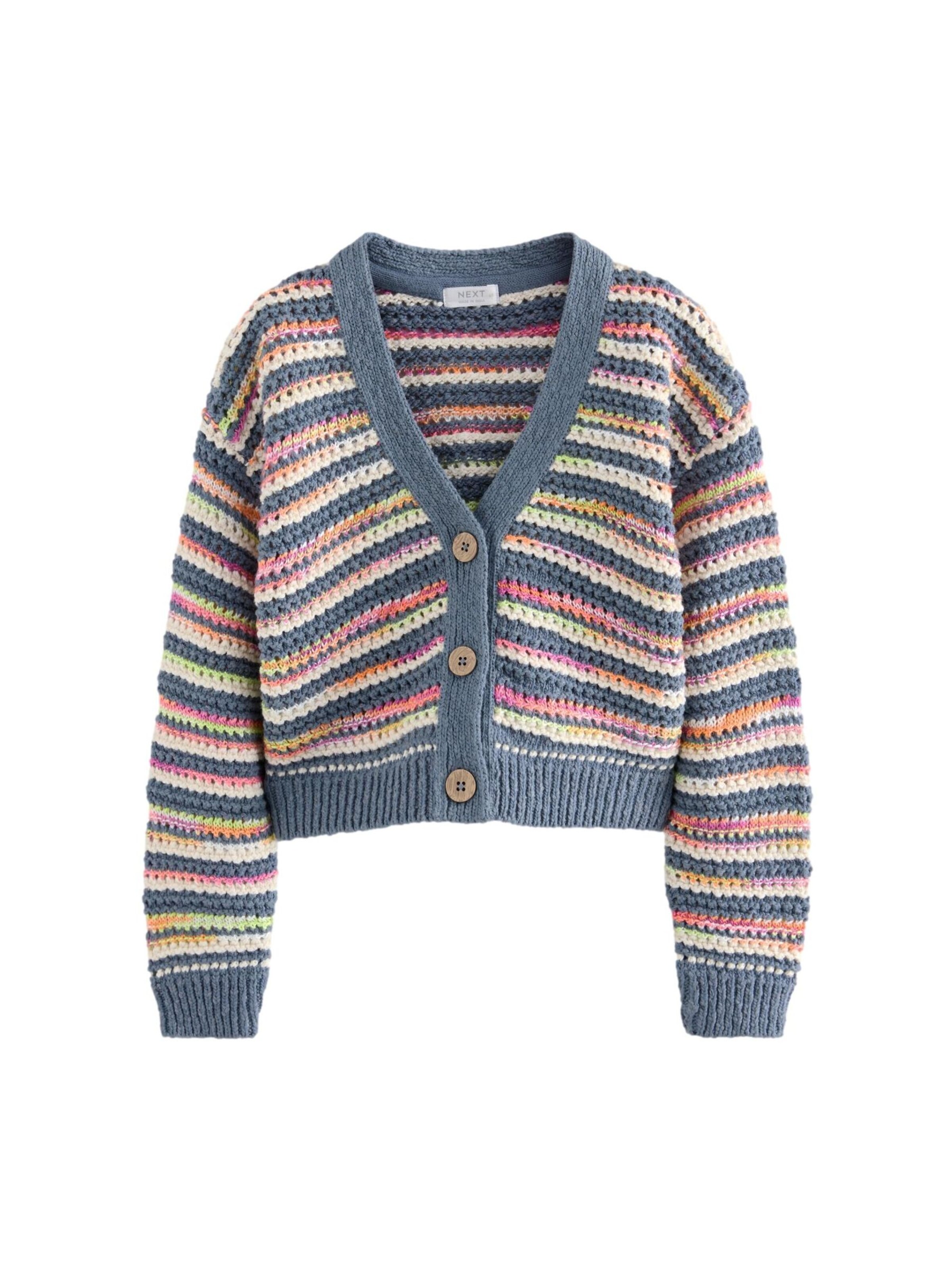 Next Kardigán - Modrá: predná strana