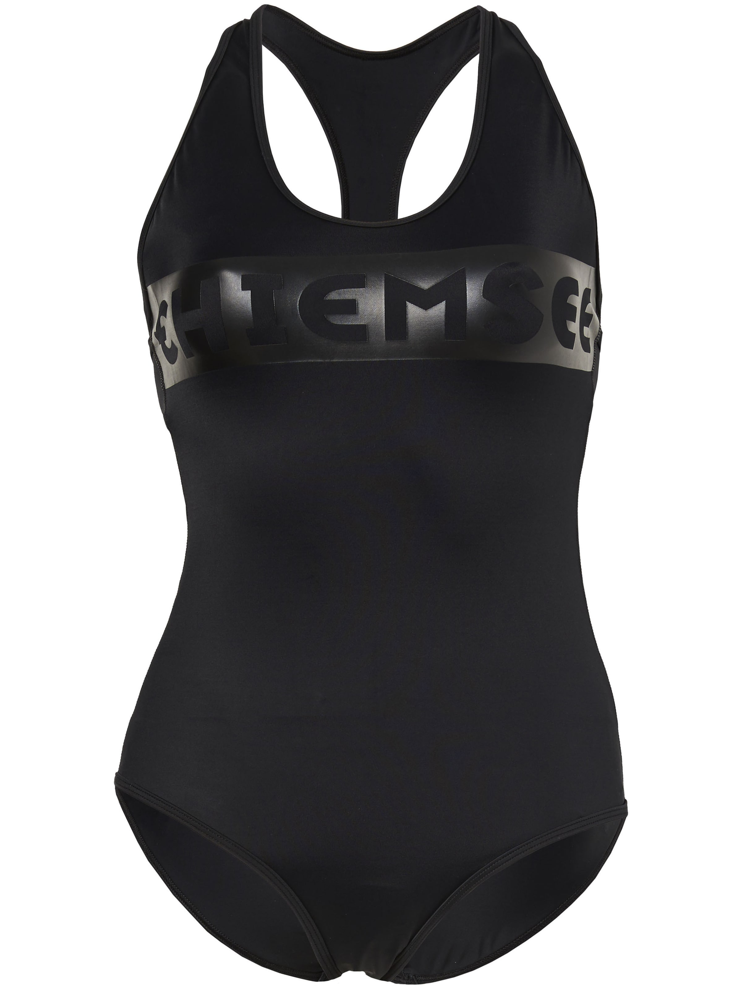 CHIEMSEE Regular Badeanzug in Schwarz: Vorderseite