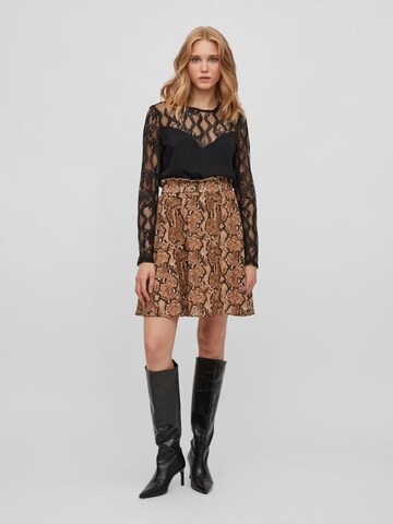 VILA Shirt in Schwarz