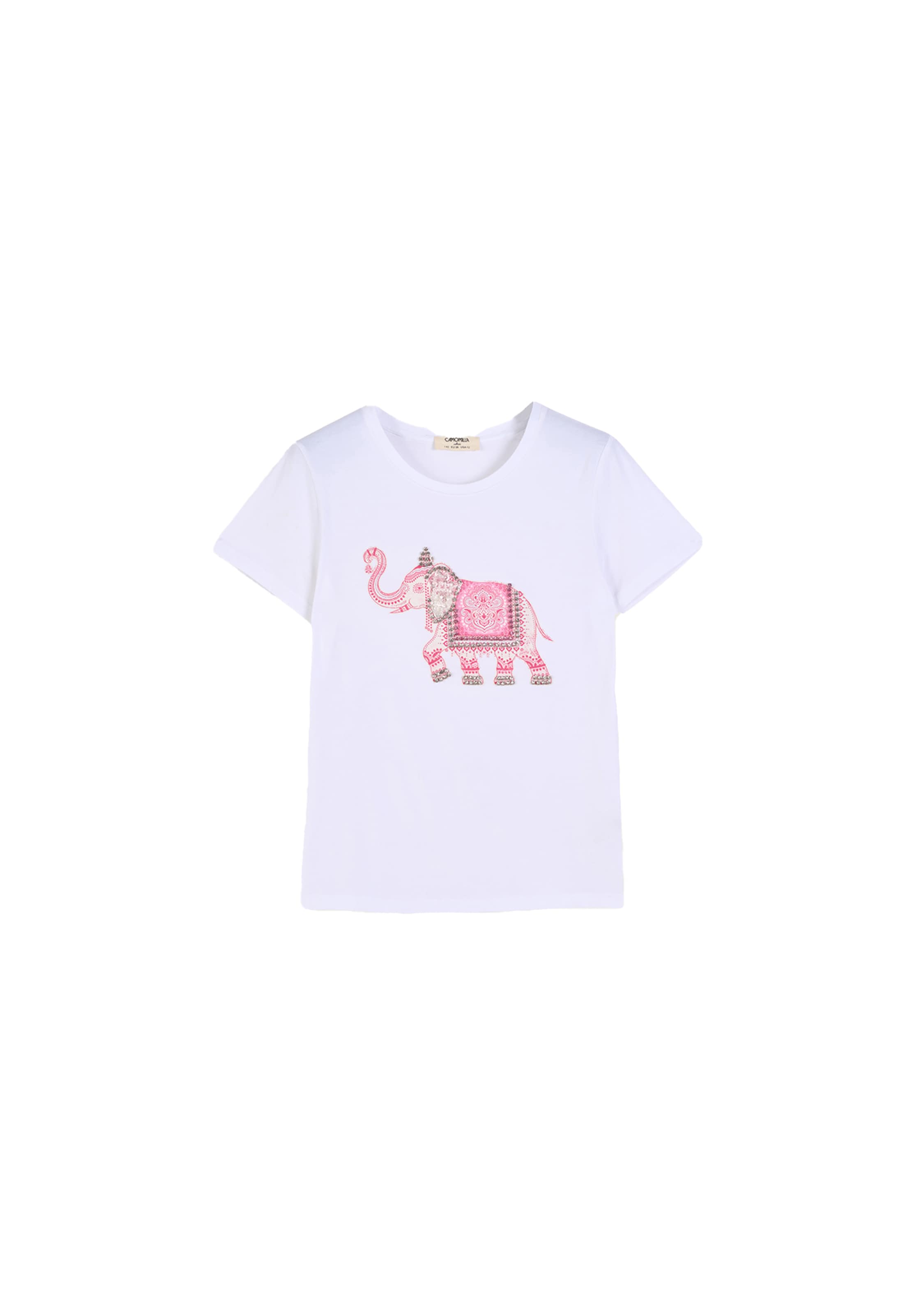 Maglietta 'Silly' di Camomilla Italia in bianco: frontale