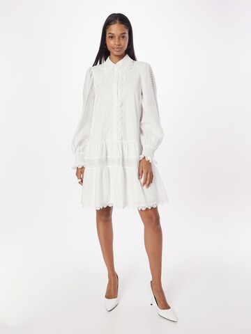 Designers Remix Платье-рубашка 'Sandrine' в Бежевый: спереди
