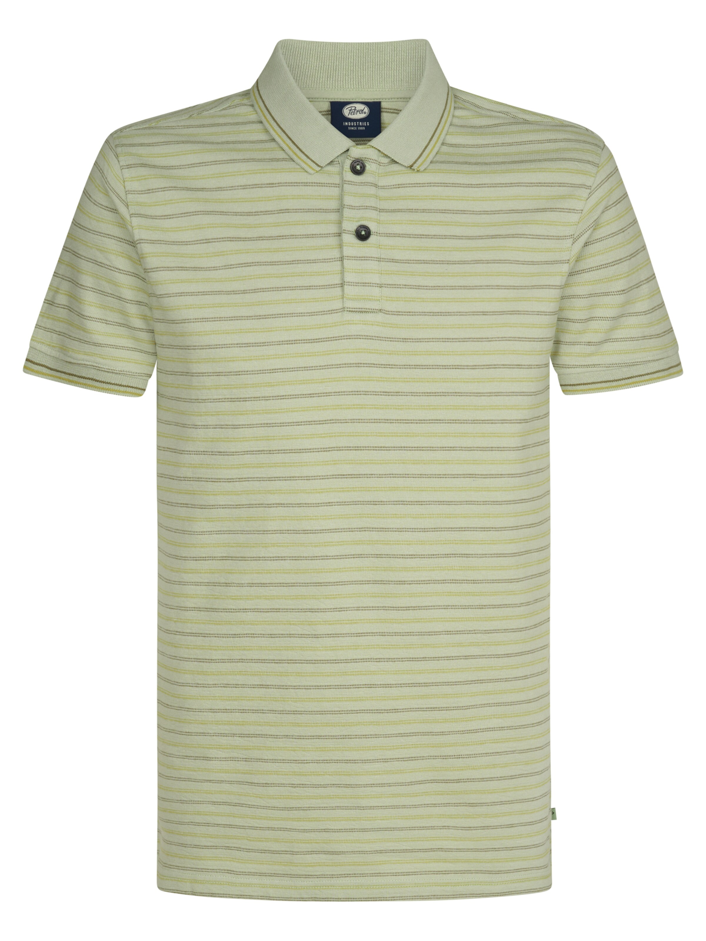 Petrol Industries Shirt in Groen: voorkant