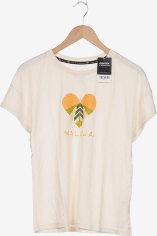 Maloja Top & Shirt in M in White: front