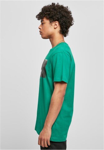 Mister Tee Shirt 'Pray' in Green