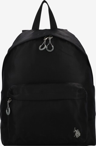 U.S. POLO ASSN. Backpack in Black: front