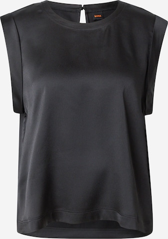 BOSS Blouse 'Leaska' in Black: front