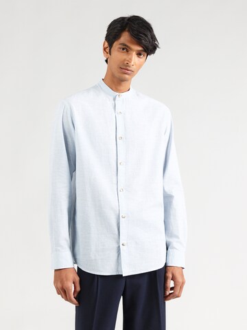 JACK & JONES Regularny krój Koszula 'JJESUMMER' w kolorze niebieski: przód