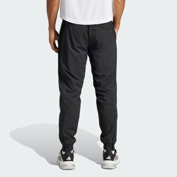 ADIDAS PERFORMANCE Tapered Workout Pants 'Walk-On' in Black