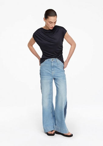 COMMA T-Shirt in Blau