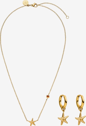 PURELEI Schmuckset 'Mahina Club Beach Star' in Gold: Vorderseite