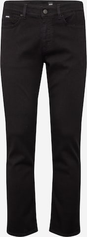 regular Jeans 'Delaware' di BOSS in nero: frontale