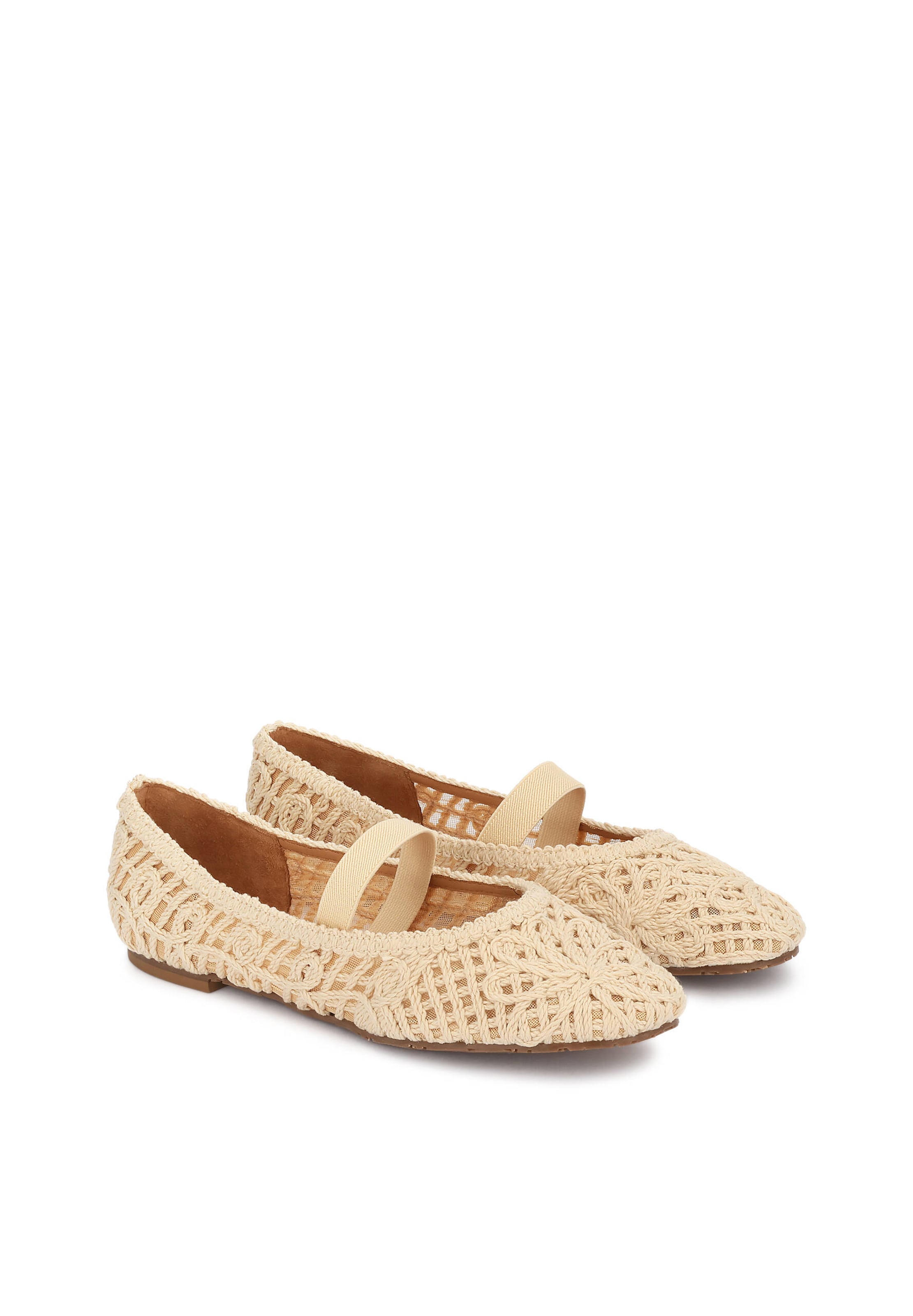 Kazar Ballerina in Beige