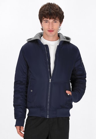 MO Winter jacket in Blue: front