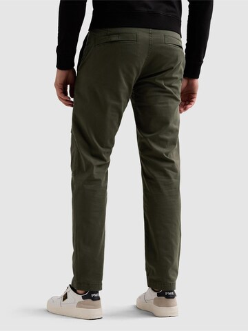 PME Legend Regular Broek 'Yetliner hybrid relaxed fit worker pants' in Groen