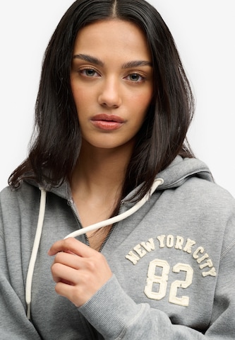 Superdry & Co Sweatjacke in Grau