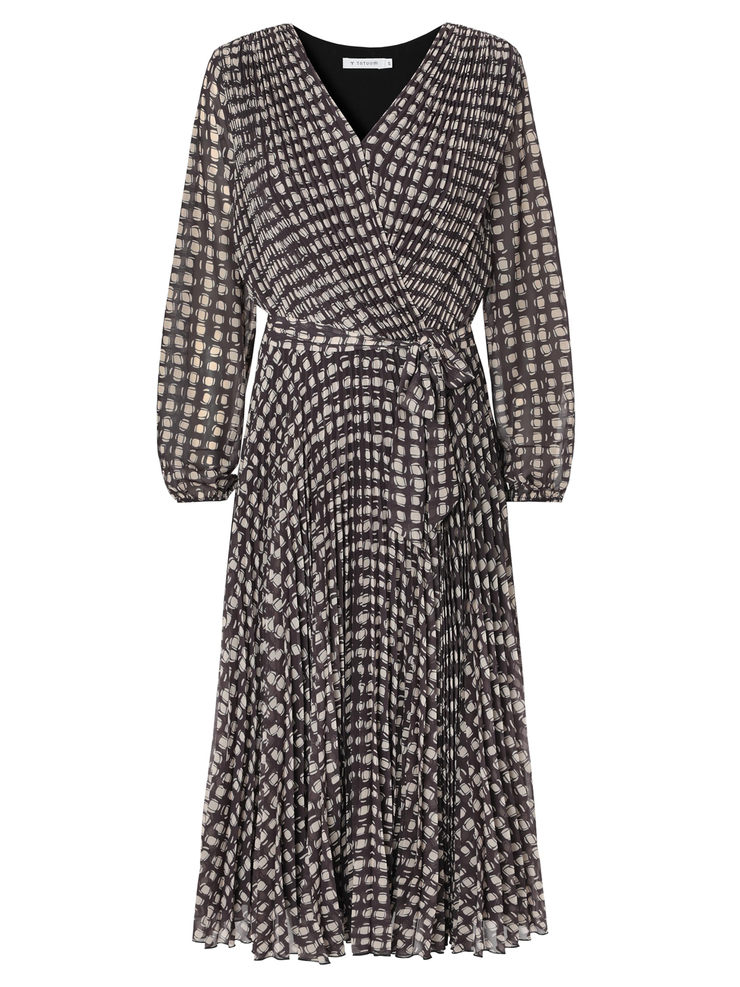 TATUUM Obleka | rjava barva: sprednja stran